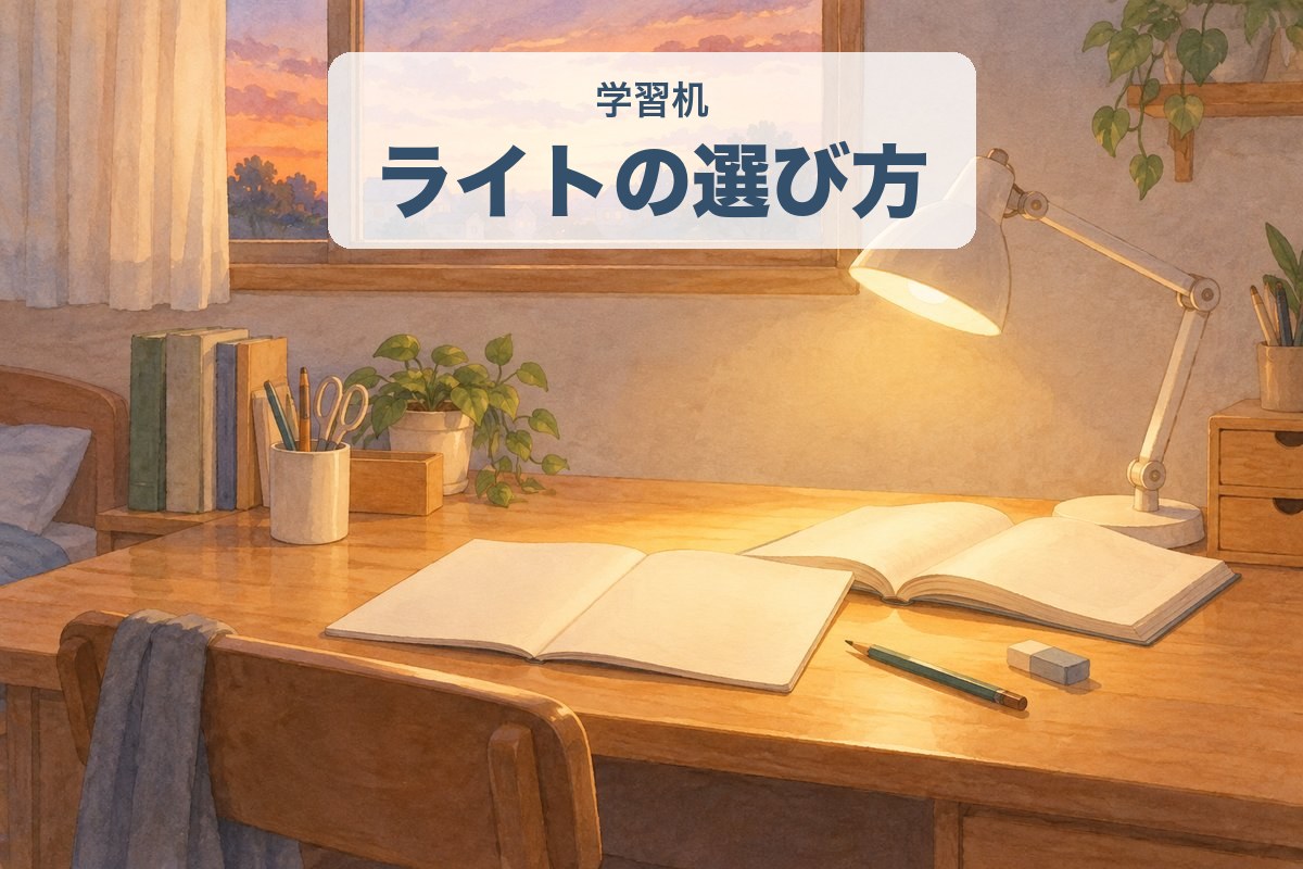 学習机のライトの選び方
